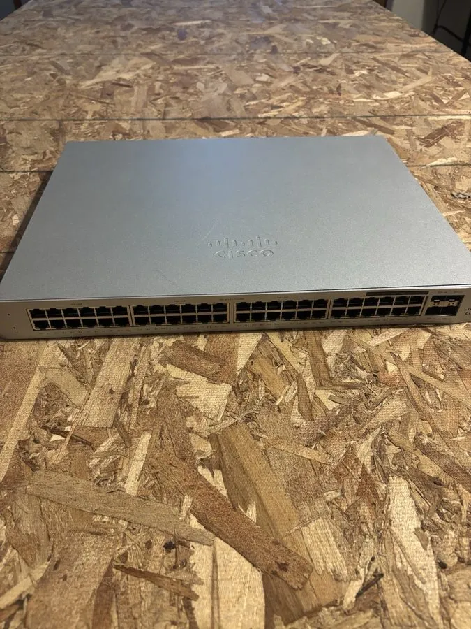 Коммутатор Cisco Meraki MS130-48X-HW 40x1G 8x2.5G PoE+ 4x10G SFP+ Switch — фото лота 1