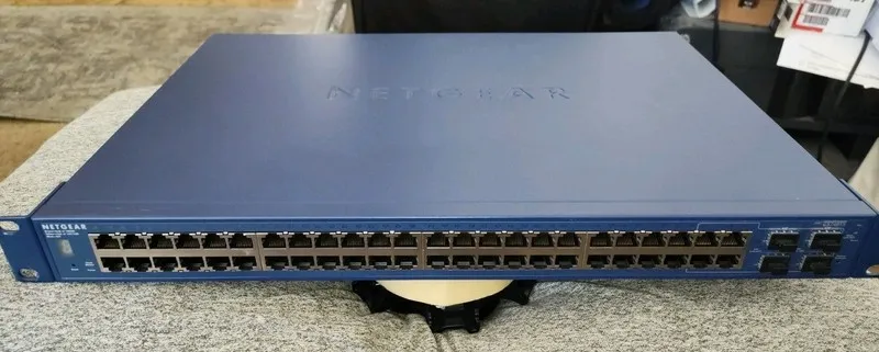 Коммутатор NetGear ProSafe (GS748TS) 48-Ports External Switch Managed stackable