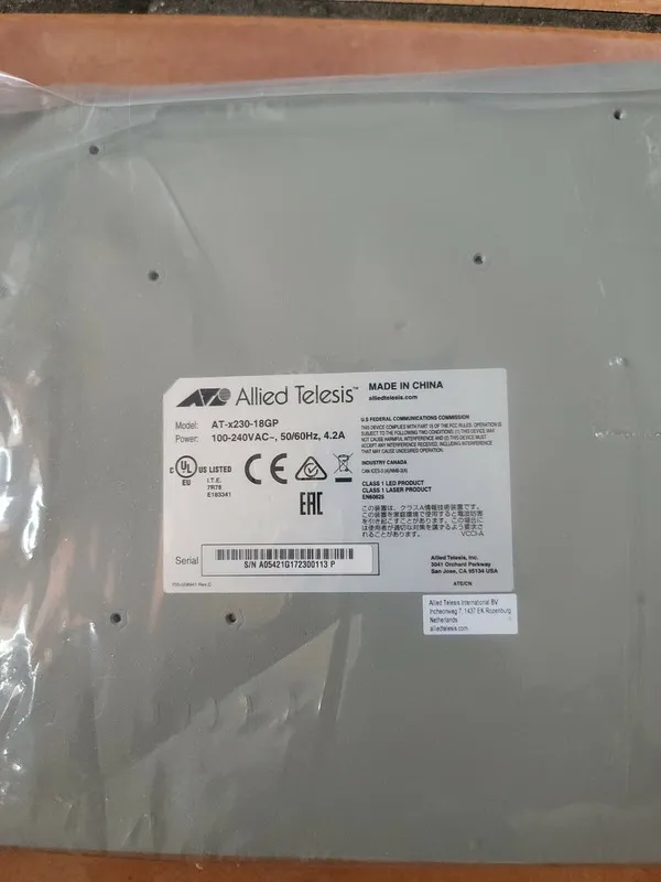 Коммутатор Allied Telesis AT-X230-18GP-R-10 Gigabit Edge Switch
