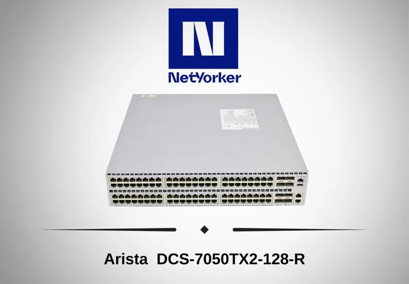 Коммутатор Arista DCS-7050TX2-128-R 96 Port 9 X 10G PT, 8 X QSFP+ Network Switch