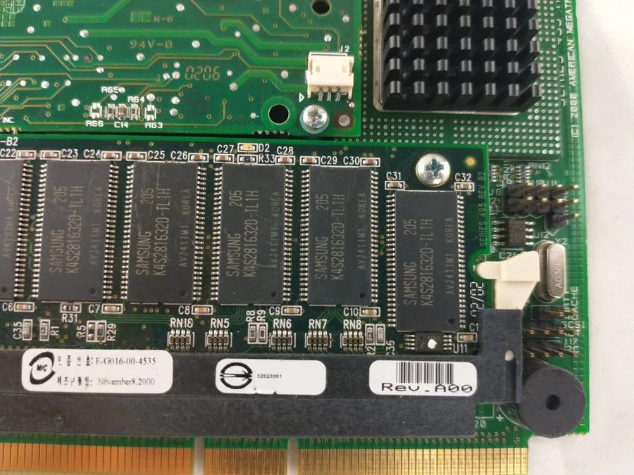 Контроллер Dell PowerEdge 128MB PCI-X SCSI Server Raid Controller 9M912 — фото лота 2