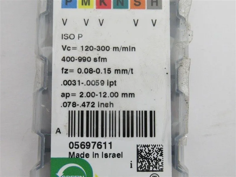 Режущий инструмент Iscar ADKT 150516R-HM IC328 Carbide Milling Insert