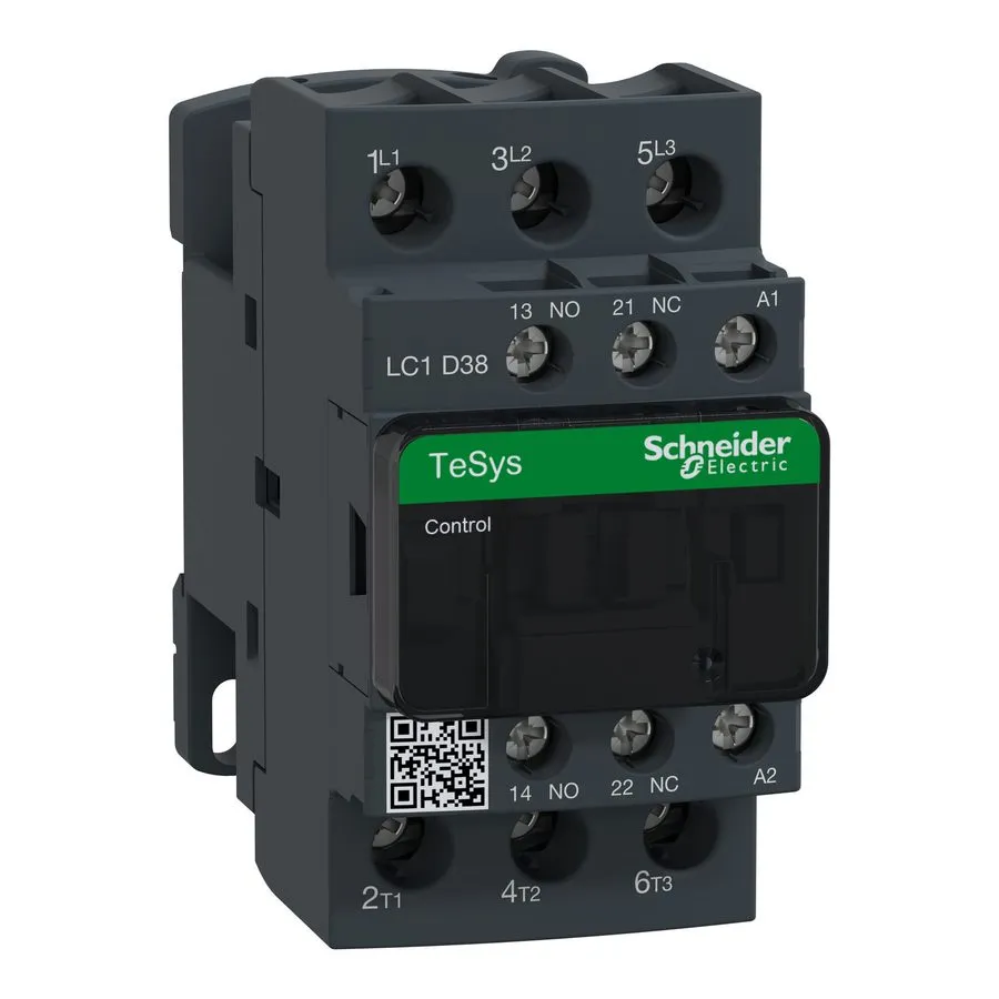 Контактор Schneider Electric LC1D38F7 TeSys D contactor 3P(3 NO) AC-3 = 440 V 38