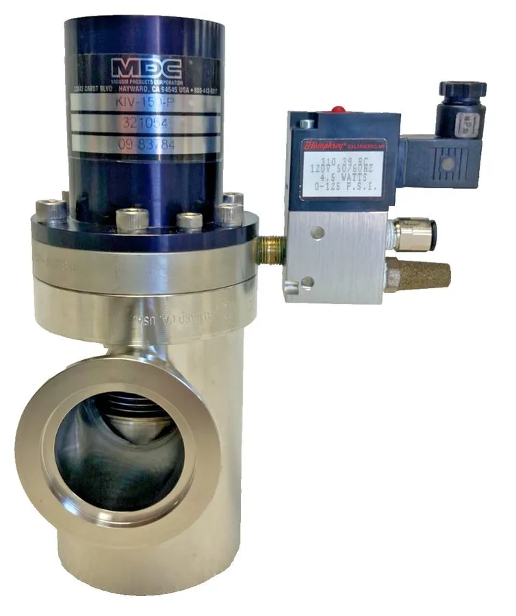 Клапан MDC High Vacuum Angle Valve KiV-150-P KAV-100M-P-1034 321053 — фото лота 1