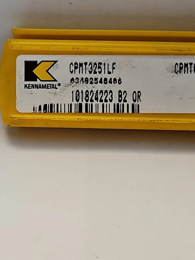 Режущий инструмент KENNAMETAL TURNING INSERT CPMT3251LF KC935 CARBIDE INSERTS LO — фото лота 2