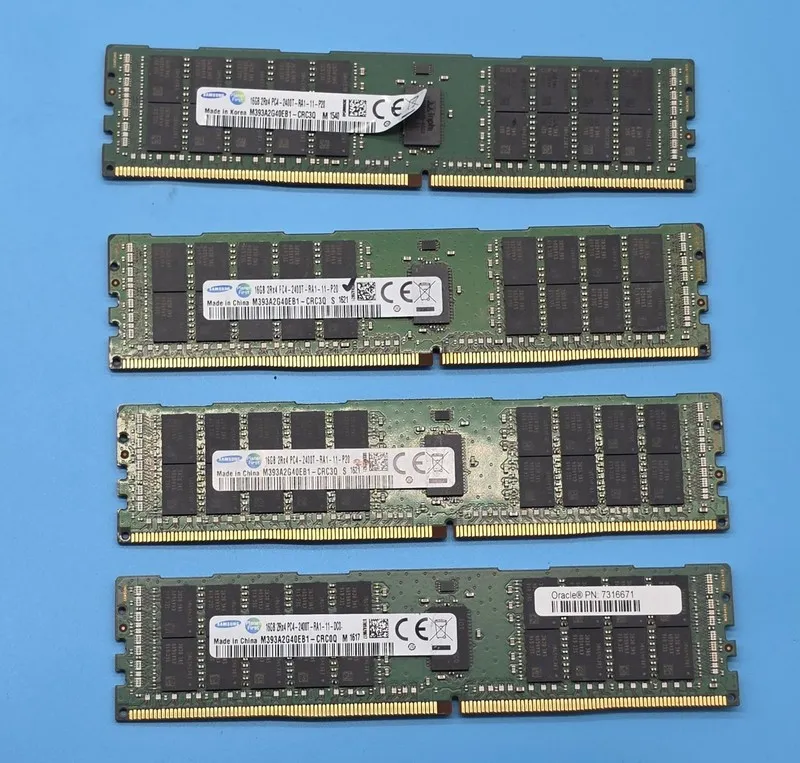 Модуль памяти HP Samsung 16GB 2Rx4 PC4-2400T DDR4 ECC RDIMM 809081-081 M393A2G40