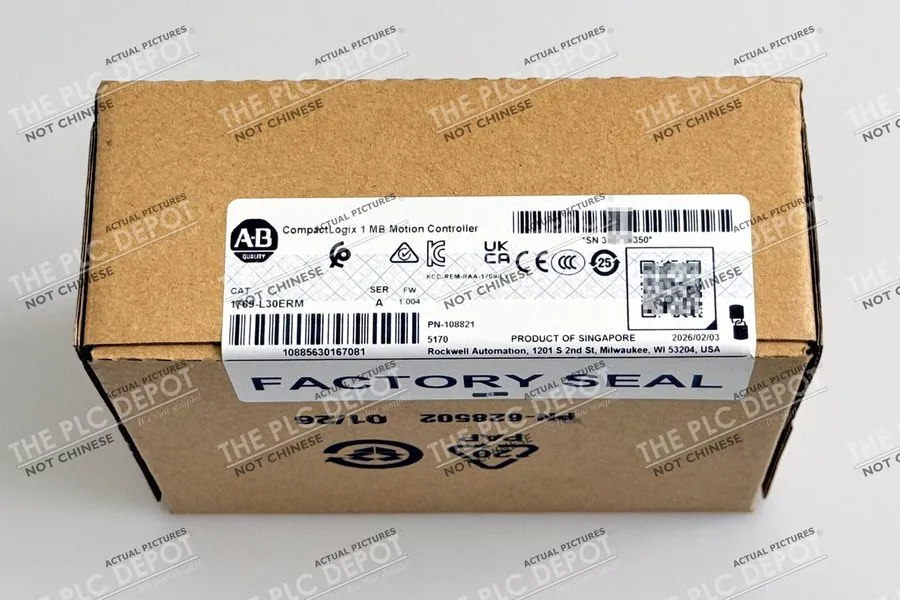 ПЛК 2026 SEALED Allen Bradley 1769-L30ERM CompactLogix " NOT CHINESE"