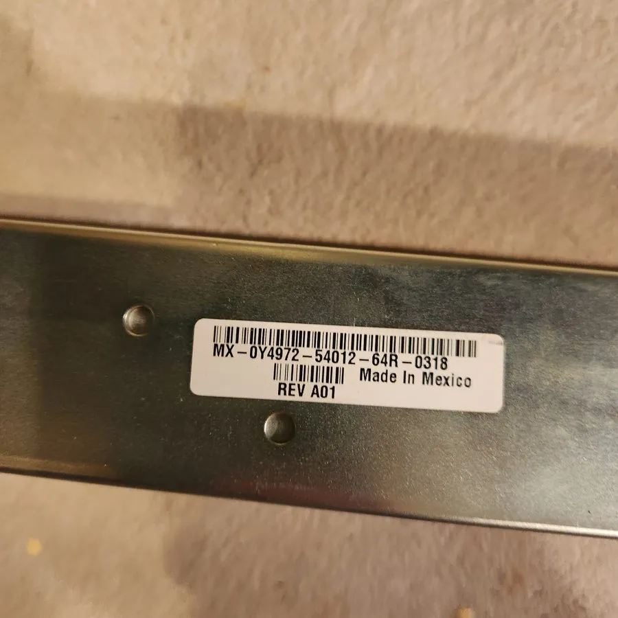 Стойка/шкаф Dell Rack Rail Kit Rack Rails 0Y4971 0Y4972 3M953 3M954 L & R