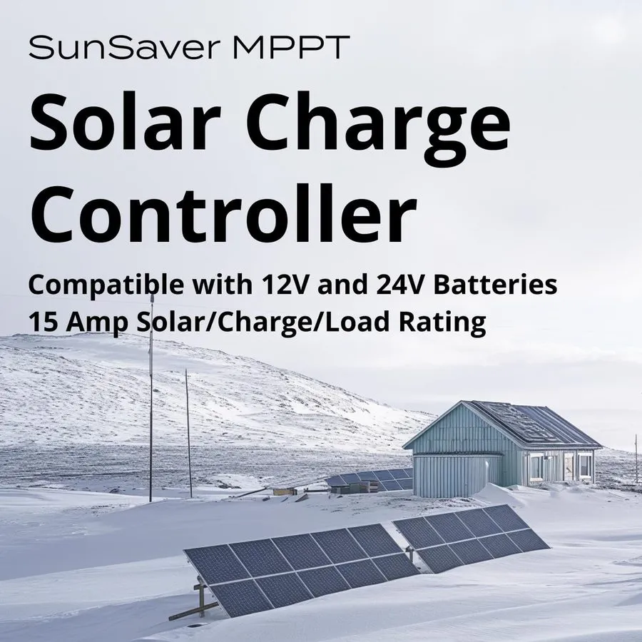 Аккумулятор Morningstar SS-MPPT-15L SunSaver MPPT 15 amp 12/24V Solar Charge Con