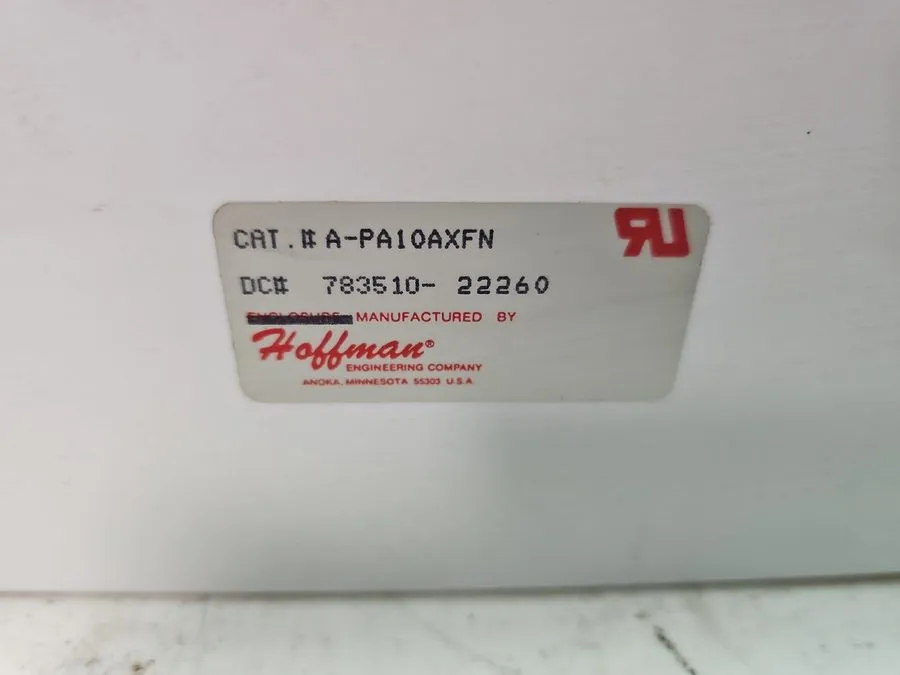 Вентилятор Hoffman Fan A-PA10AXFN Pentair Electrical Enclosure Fan 115 Volt — фото лота 1