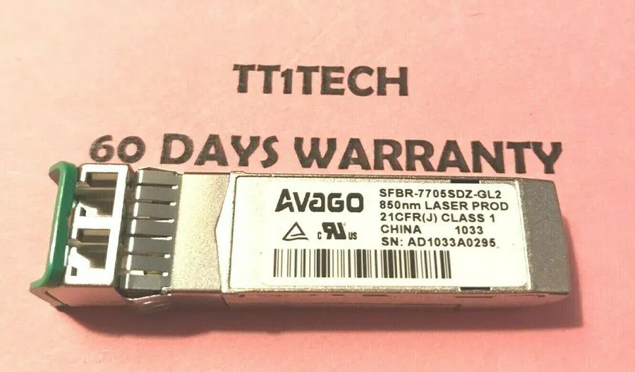 Трансивер Avago 10Gb SFBR-7705SDZ-GL2 850NM 500M SFP+ LC Transceiver