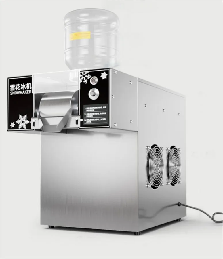 Оборудование для общепита 60kg/24H Commercial Snowflake Machine Ice Shaver Snow 