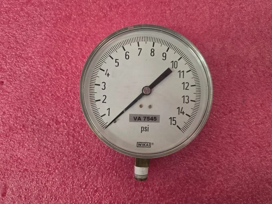 Трубопроводная арматура WIKA VA7545 Pressure Gauge — фото лота 1