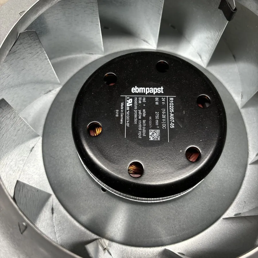 Вентилятор Ebm Papst R1G225-AI07-05 Centrifugal Fan, 24VDC Input, MCC 25-2976, D
