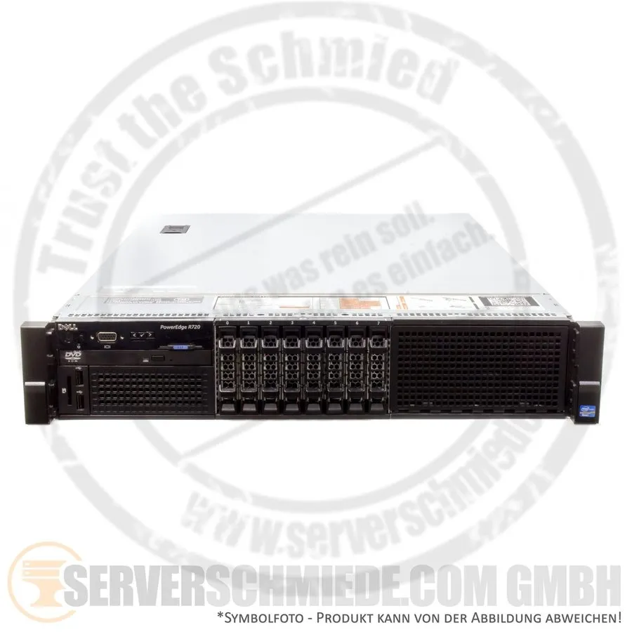 Сервер Dell PowerEdge R720 19" 2U 8x 2.5" SFF 2x Intel XEON E5-2600 v1 v2 PERC S