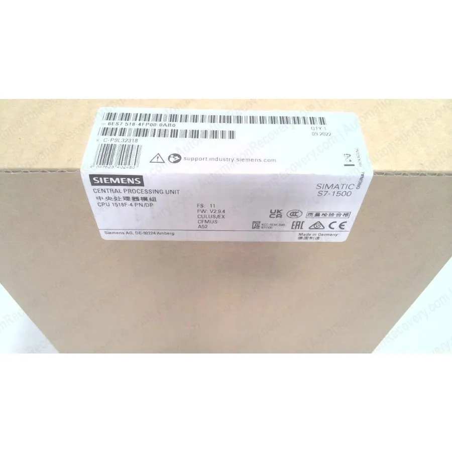 ПЛК Siemens Simatic S7-1500F 6ES7517-3FP00-0AB0