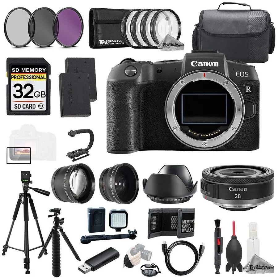 Объектив Canon EOS R8 + RF 14-35mm f/4 L IS USM Lens+32GB+ExtBat+9PCFltr-MEGAKit