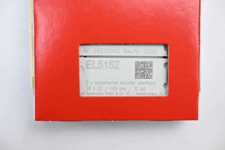 Энкодер BECKHOFF EL5152 EtherCAT Terminal, 2-Ch Encoder Interface, incremental, 