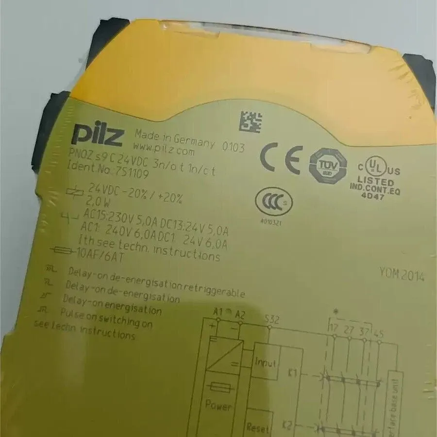 Реле безопасности Pilz 751109 PNOZ S9 C 24VDC safety relay