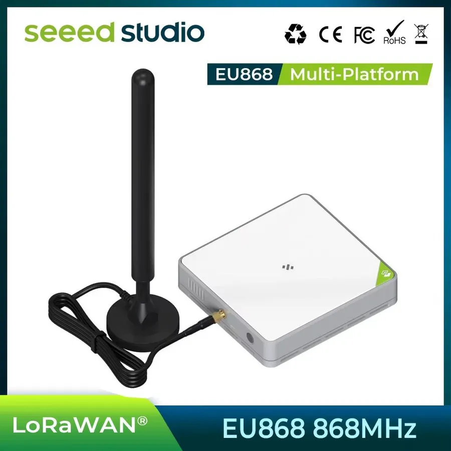 Шлюз полевой шины SenseCAP Multi-Platform LoRaWAN Indoor Gateway(SX1302-4G) EU86