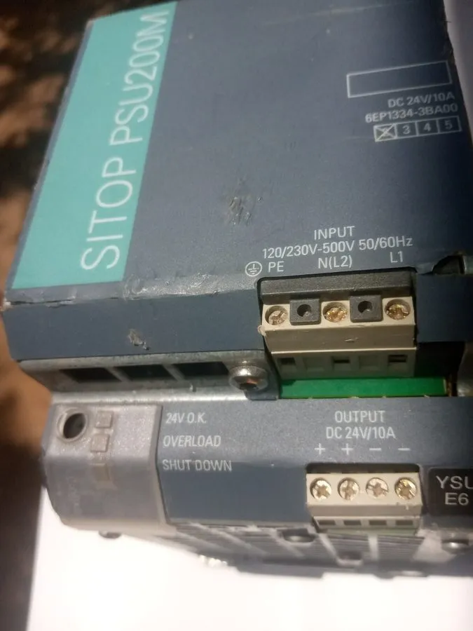Блок питания SIEMENS SITOP PSU200M 6EP1333‑3BA00 24 VDC 5 A Power Supply