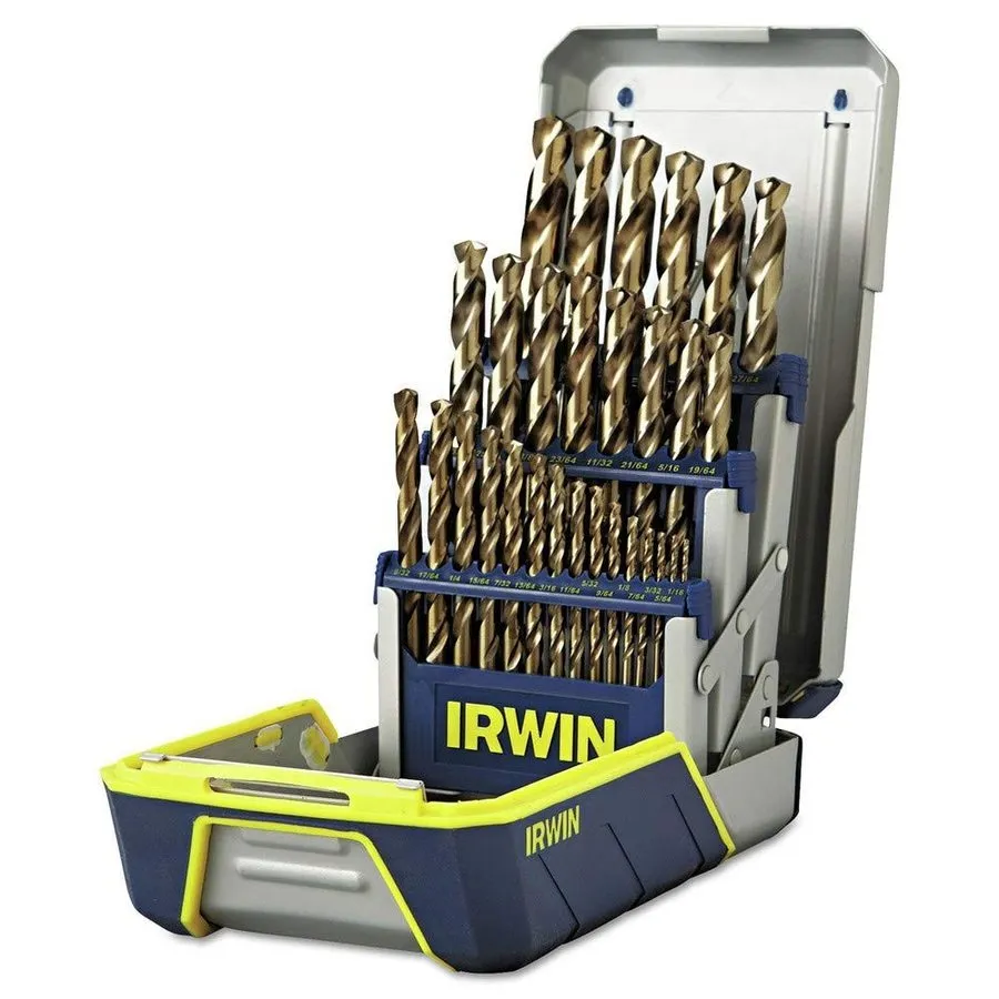 Режущий инструмент Irwin Hanson 3018002 Heavy Duty Cobalt Drill Bit Set M35 Hard