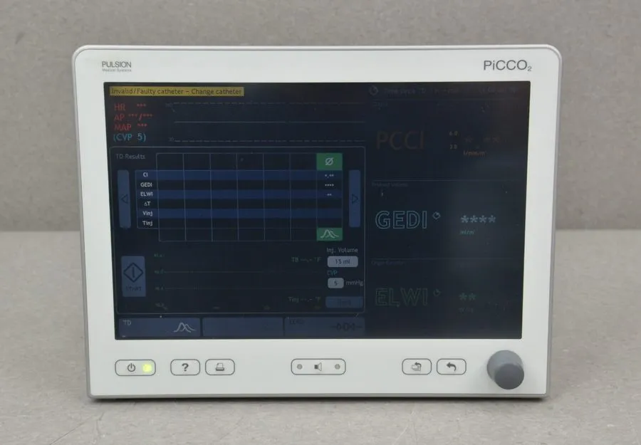 Монитор пациента PULSION MEDICAL SYSTEMS PiCCO2 PATIENT MONITOR