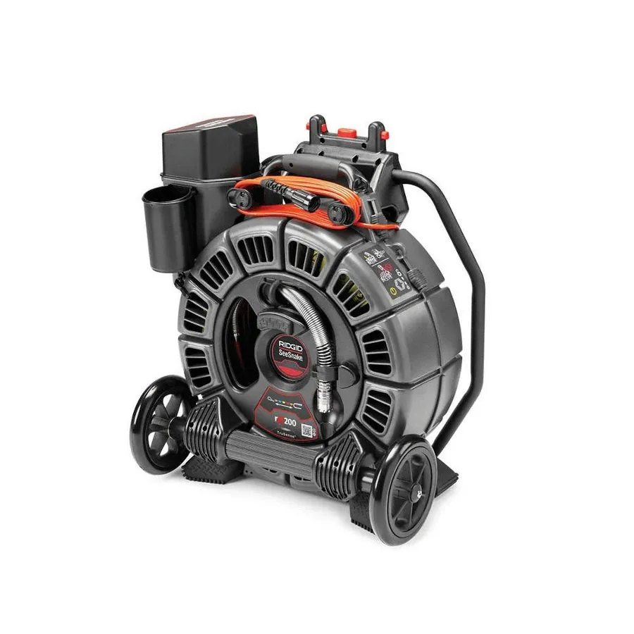 Камера для телеинспекции труб RIDGID RM200A Pipe Inspection Camera Reel,200 ft L — фото лота 1