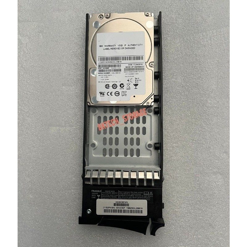 Жёсткий диск IBM 85Y6156 1.2TB 10K RPM 2.5inch 6Gbps SAS ST1200MM0007 HDD Hard D