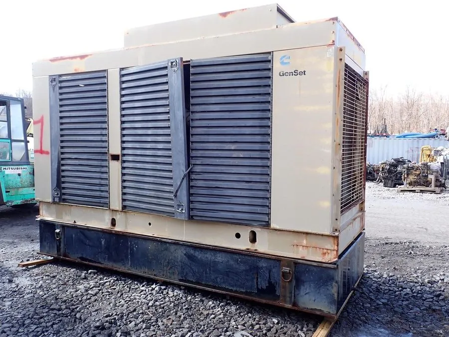 Генератор 1990 Cummins KTA19-G1 350 KW Generator LOW HOURS! VIDEO! KTA19C 480V — фото лота 1