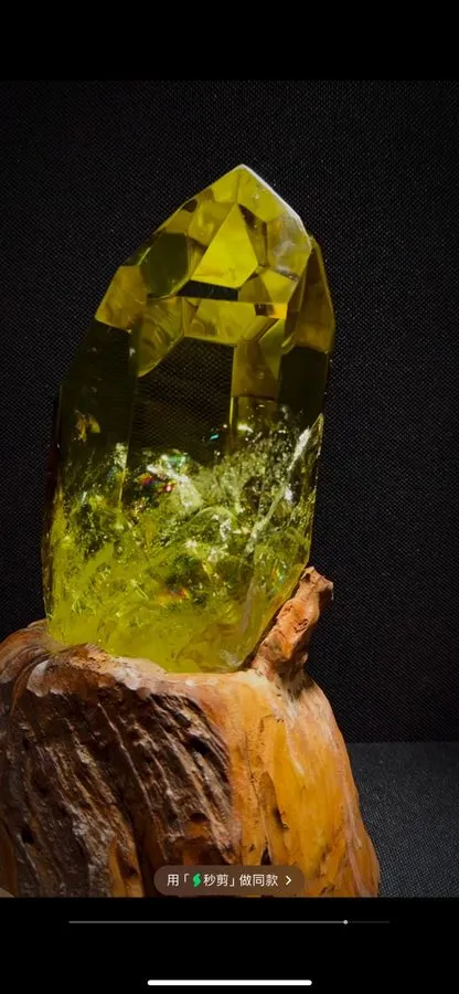 Лабораторный прибор 8.01LB TOP Scarce Natural citrine quartz carved crystal mine