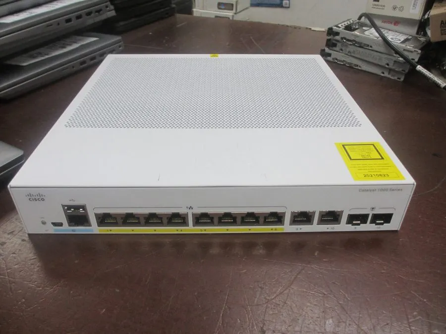 Коммутатор Cisco C1000-8FP-2G-L Catalyst 1000 8-Port Gigabit PoE+ Managed Switch