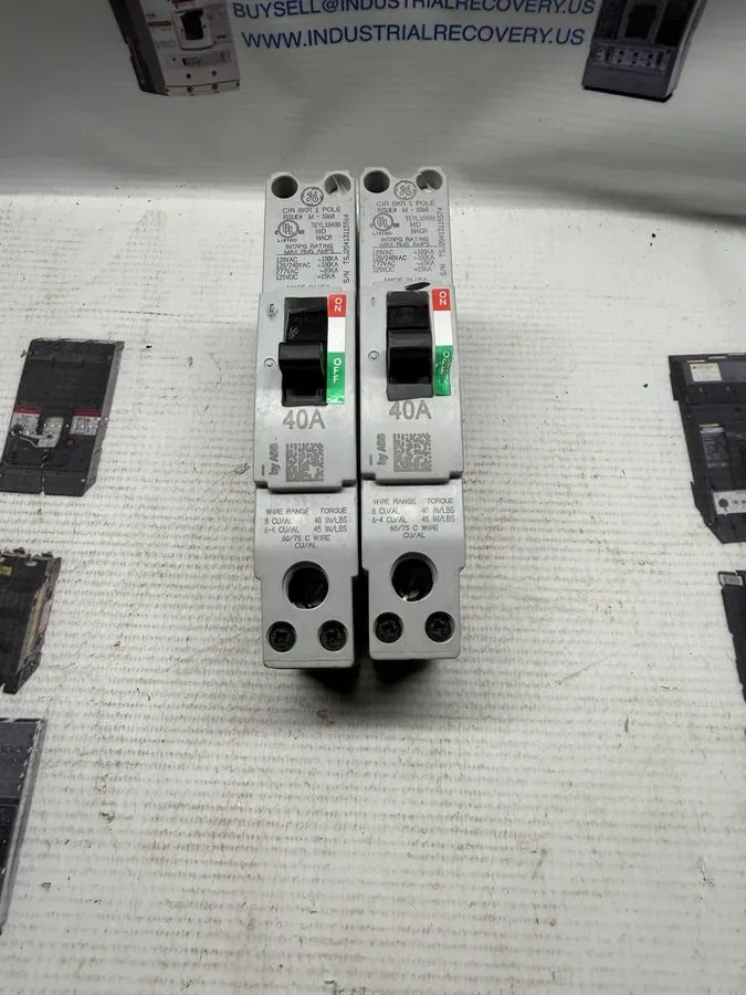 Автоматический выключатель PANEL TAKE OUT GE TEYL1040B CIRCUIT BREAKER 1P 40A 27