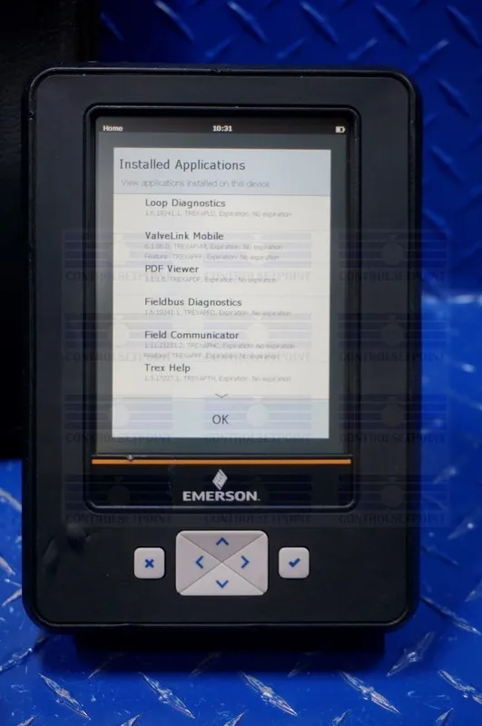 Трубопроводная арматура EMERSON ROSEMOUNT AMS TREX COMMUNICATOR COMPLETE WITH CH — фото лота 2