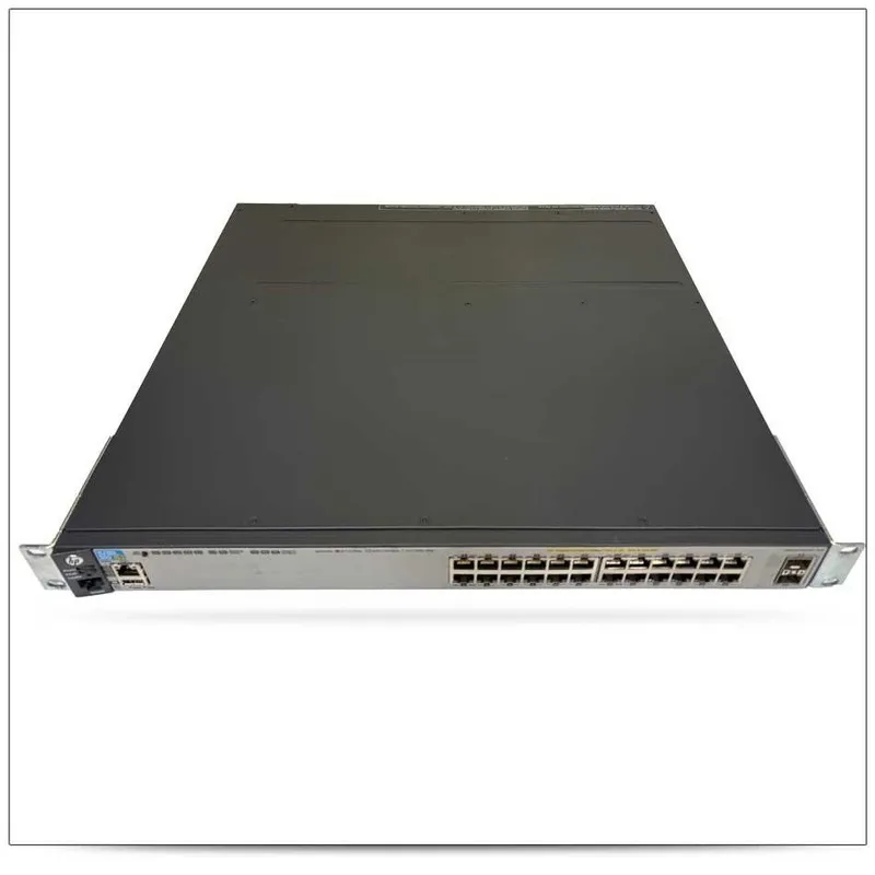 Коммутатор HP J9573A 3800-24G-PoE+-2SFP+ 24-Port GbE PoE Switch + 2x 10G SFP — фото лота 1