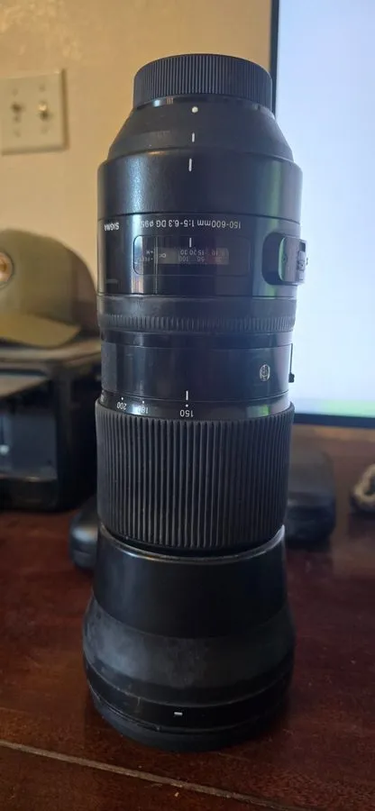 Объектив Sigma DG 745-306 150-600mm f/6.3 OS HSM DG Contemporary Lens