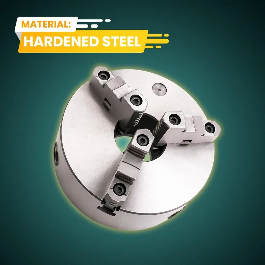 Режущий инструмент 8" 3 Jaw K11-200 Lathe Chuck Self Centering 200mm Hardened St