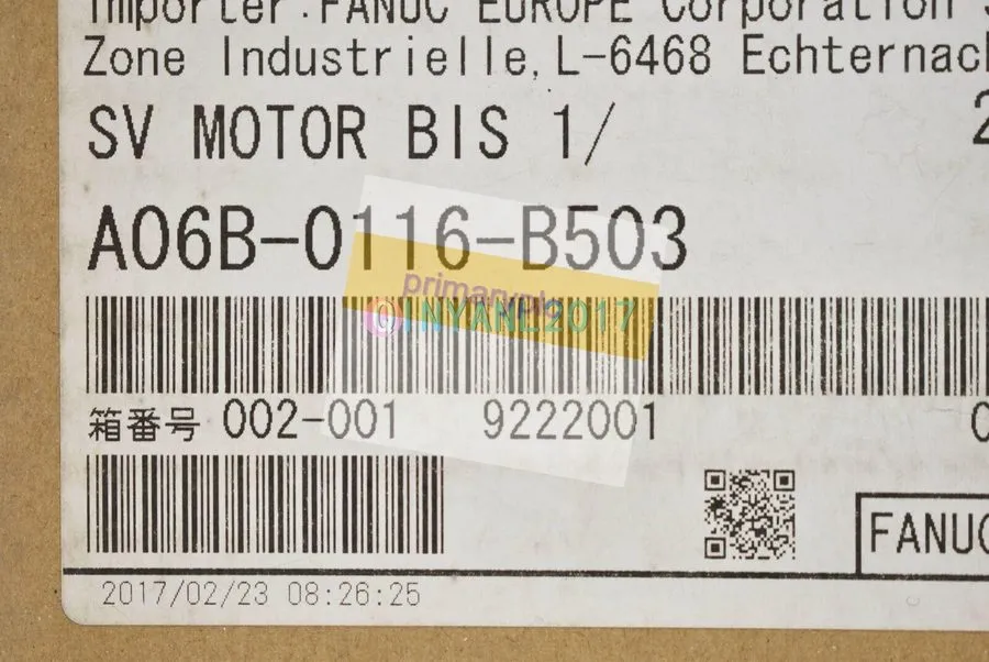 Серводвигатель FANUC AC SERVO MOTOR A06B-0116-B503