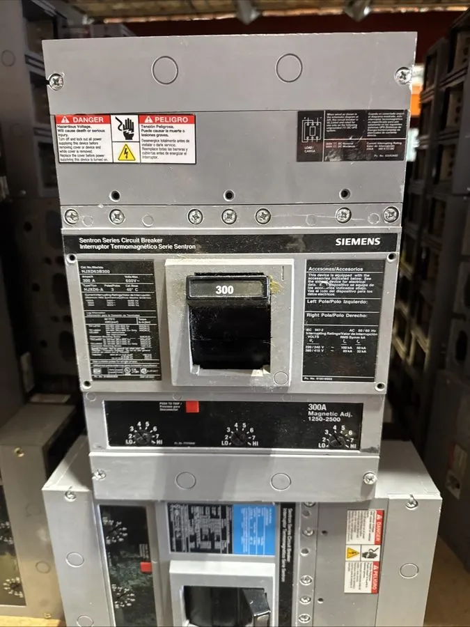 Автоматический выключатель Siemens Sentron Series Circuit Breaker 300A HJXD63B30
