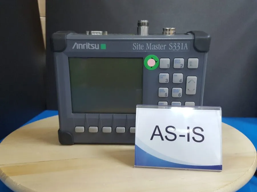 Анализатор Anritsu S331A: Site Master, AS-IS