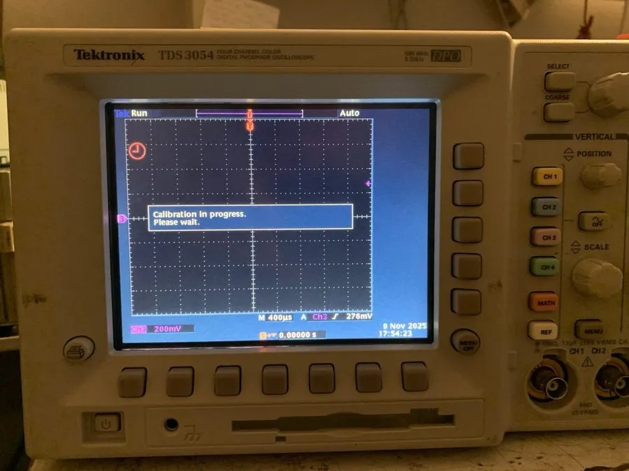 Осциллограф Tektronix TDS3054 4 CH DPO Oscilloscope 500MHz 5GSa/s, TRG FFT — фото лота 2
