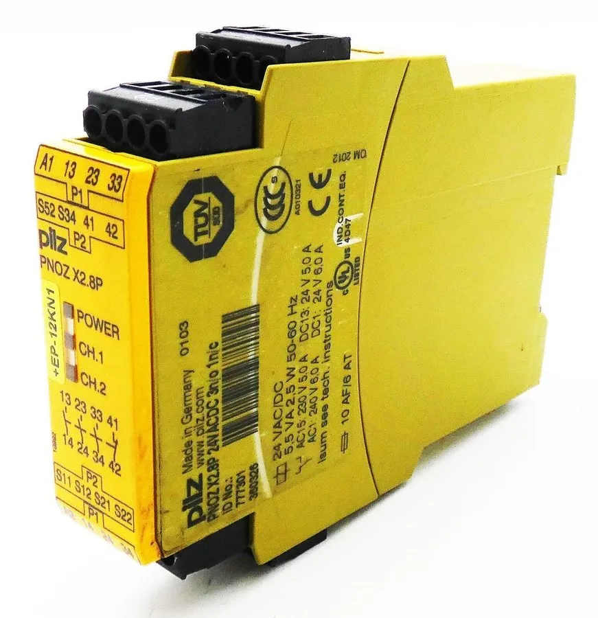 Реле безопасности Pilz safety relay PNOZ X2.8P 24VACDC 777301