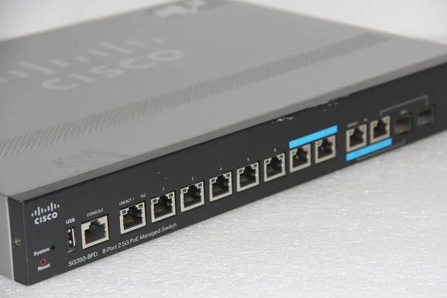 Коммутатор SG350-8PD Desktop 2.5G 8-Port Switch — фото лота 1