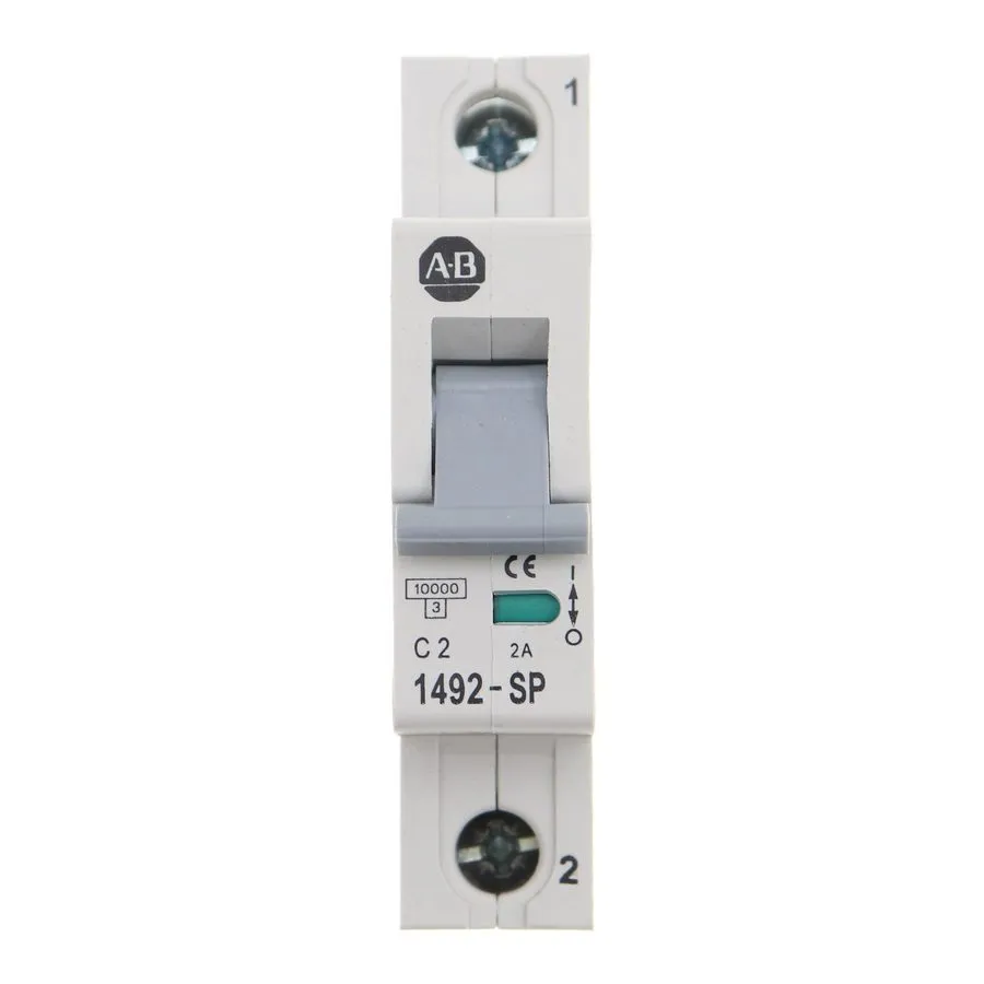 Автоматический выключатель ALLEN-BRADLEY 1492-SP1C020 MINI CIRCUIT BREAKER, 1-PO