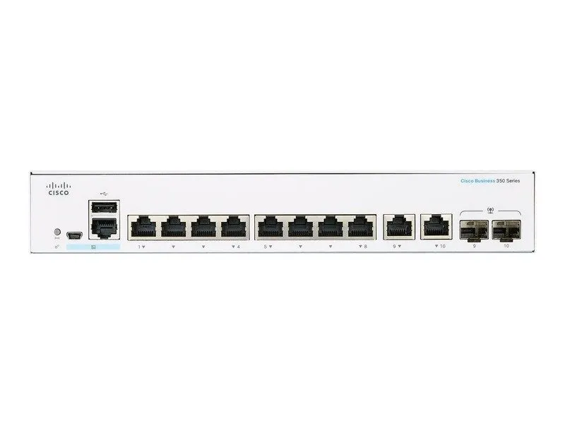 Коммутатор Cisco CBS350-8T-E-2G-NA Switch