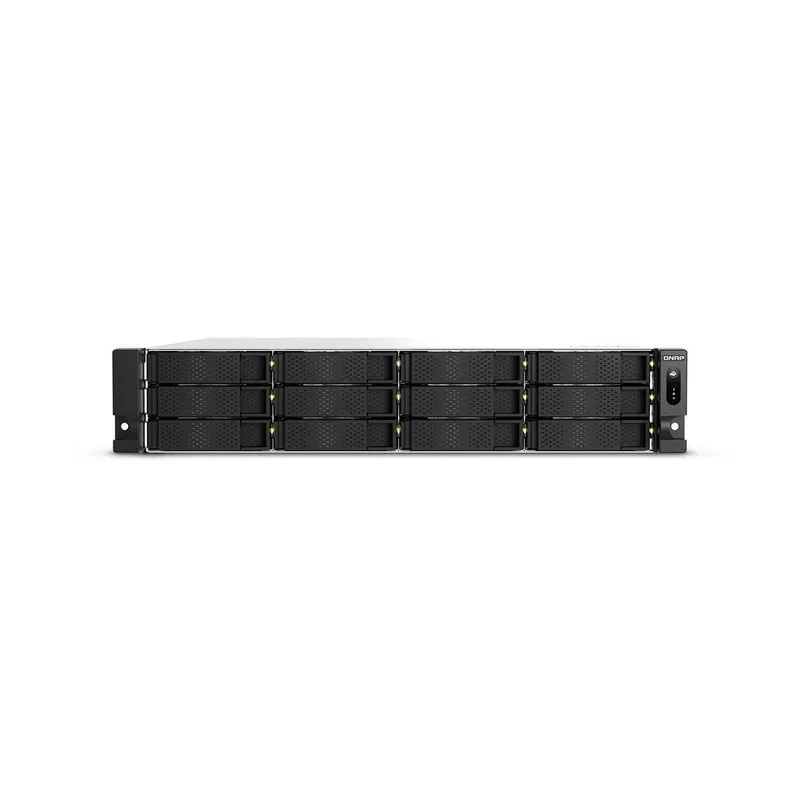 Сетевое хранилище QNAP TS-h1277AXU-RP 12-Bay 2U Rackmount NAS Enclosure, AMD Ryz — фото лота 1