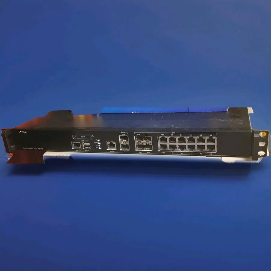 Межсетевой экран Dell Sonicwall NSA 4600 Firewall 12 Port Network Security Appli