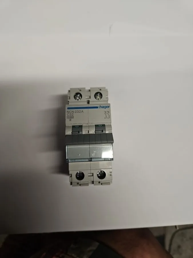 Автоматический выключатель Hager NCN232A 32A Type C Circuit Breaker MCB 2 pol 40