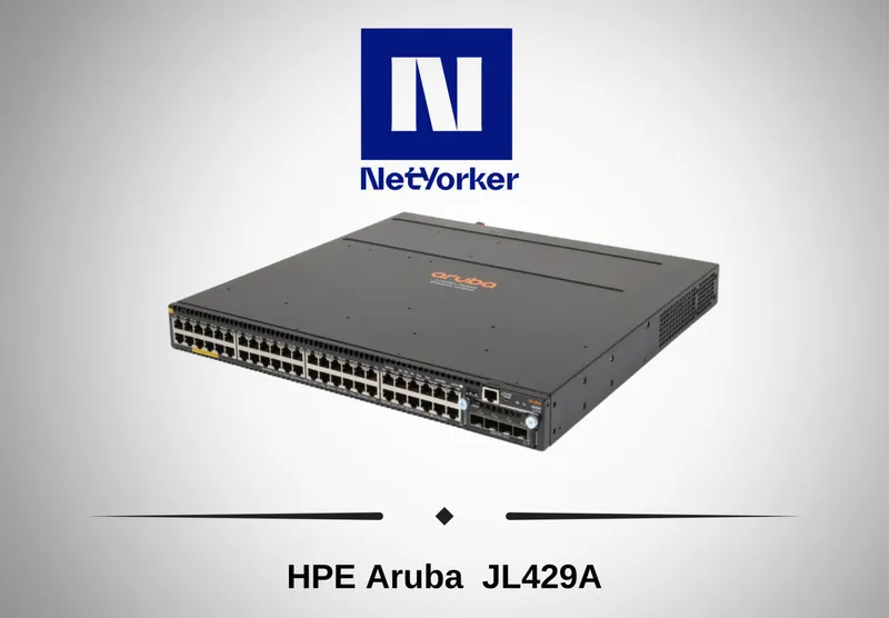Коммутатор HPE Aruba 3810M JL429A 48 Port Layer 3 PoE+ 1050W Managed Switch