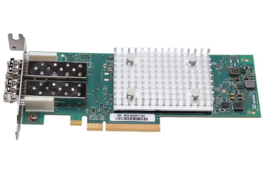 Контроллер Lenovo QLE2692 16G DualPort FC SFP+ HBA inc GBICs / Low Profile / QLE